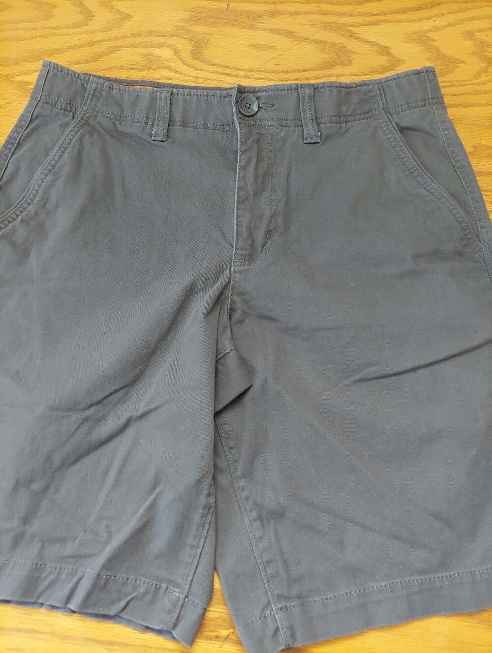 urban pipeline Men's Dark Gray Flat-Front Shorts Sz 33